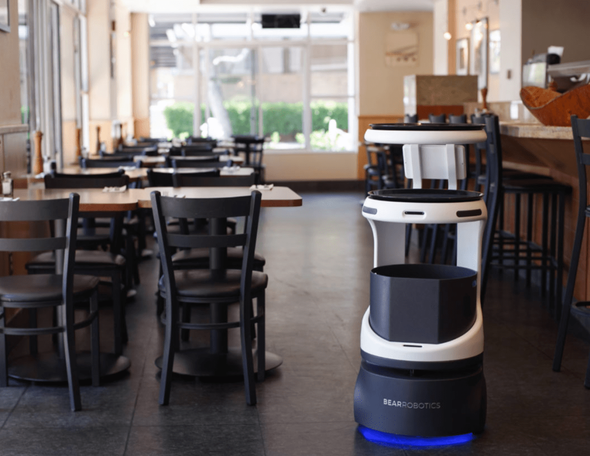 Bear Robotics, стартап по производству роботов-официантов, только что получил 60 миллионов долларов от LG