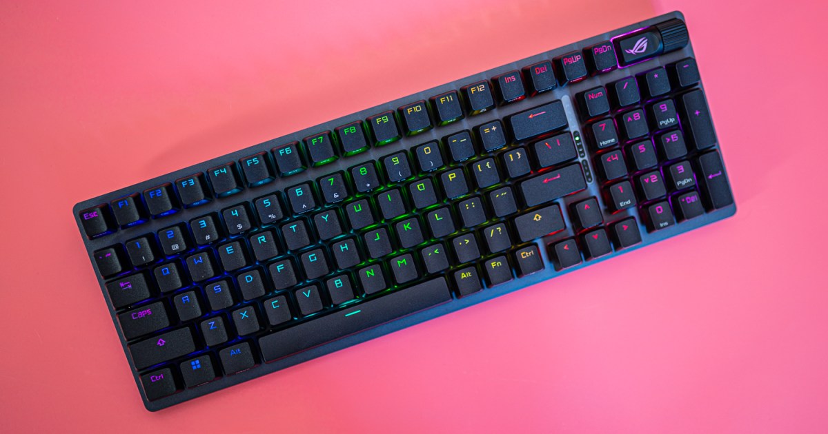 Asus just embarrassed everyone with its new gaming keyboard