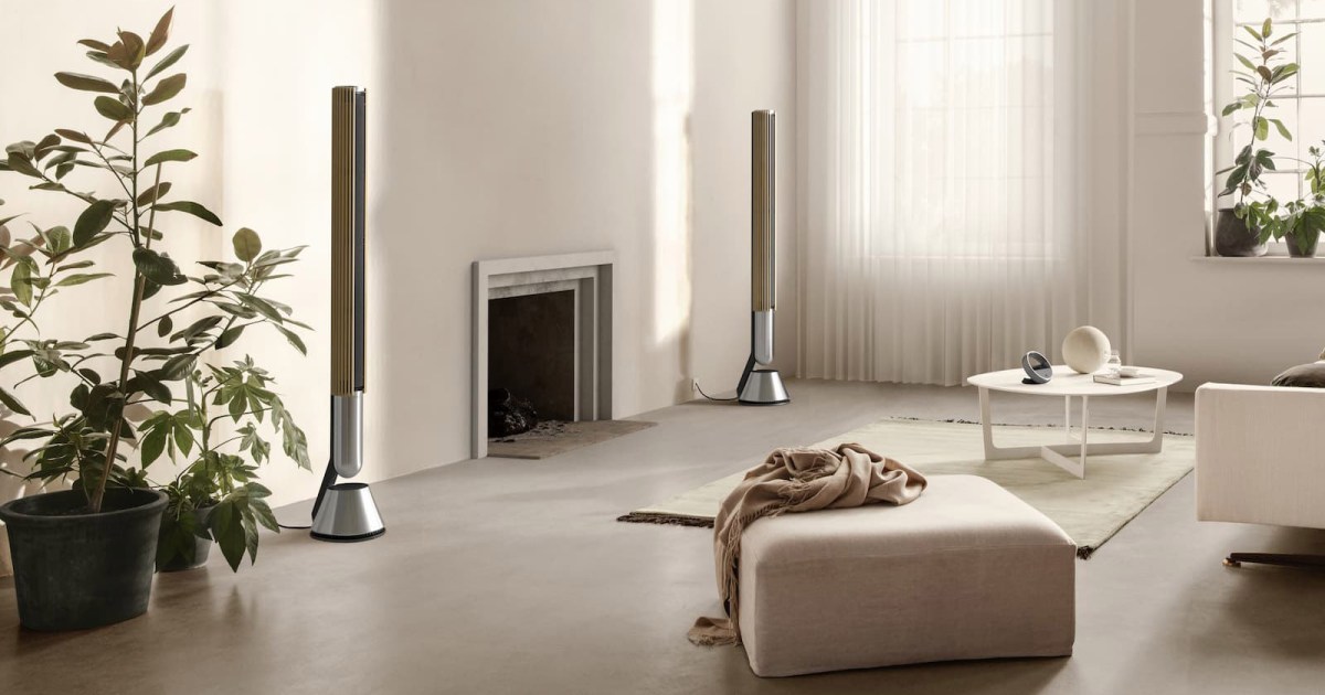 B&O’s Latest Luxury Speakers Feature Motorized Curtains