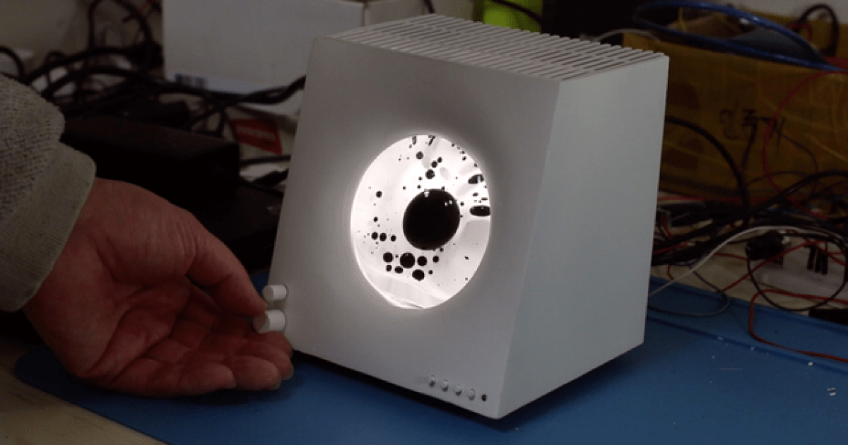 Ferrofluid Speaker Visualizes Your Music With Magnetic Goop