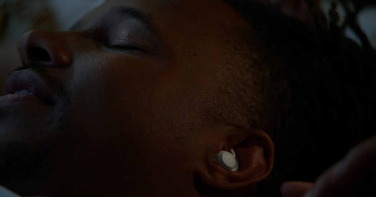 A pair of tiny earbuds are about to change the way you sleep