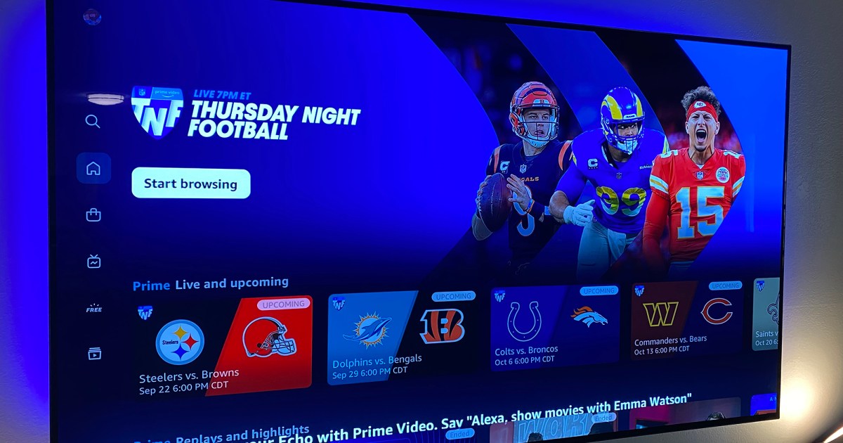 Amazon saw 15.3 million watch Thursday Night Football on Prime Video